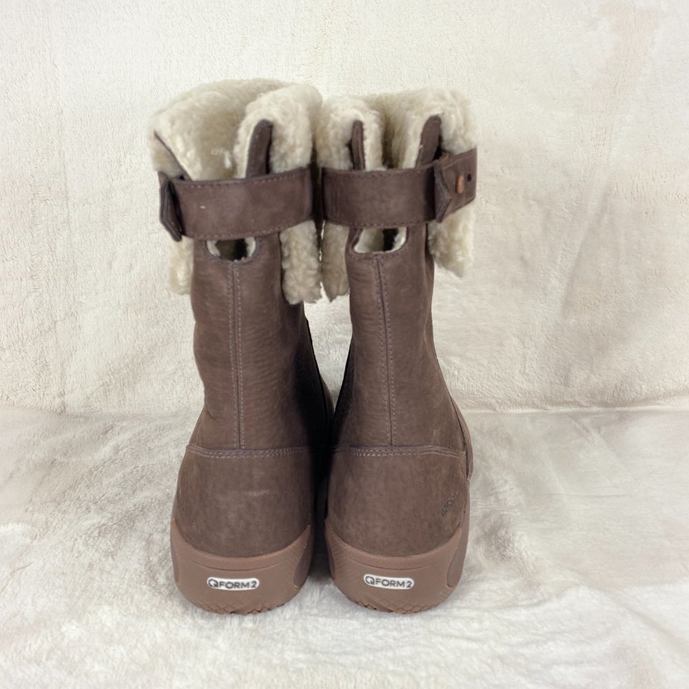 NEW Merrell Womens Encore Q2 Leather Espresso Mid-Calf Winter Snow Boots J94904 - Picture 7 of 12